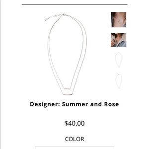 Summer & Rose Emmy Necklace